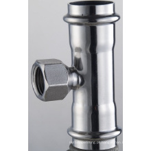 35 * 3/4 ​​* 35 En 316L T-Coupling Pressione X Feminino X Pressione